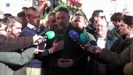 Abascal exige a Feijóo una moción de censura para demostrar que no "estafan" a los españoles