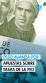 Peso avanza ante debilitamiento del dólar por apuestas sobre tasas de la Fed