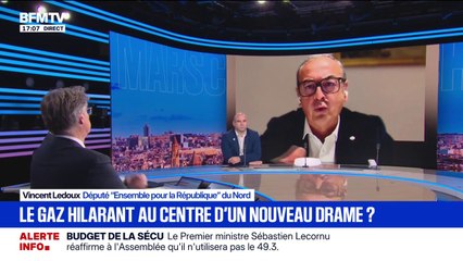 Accident de voiture et protoxyde à Alès: "C'est devenu un véritable fléau", déclare Vincent Ledoux, député “Ensemble pour la République”