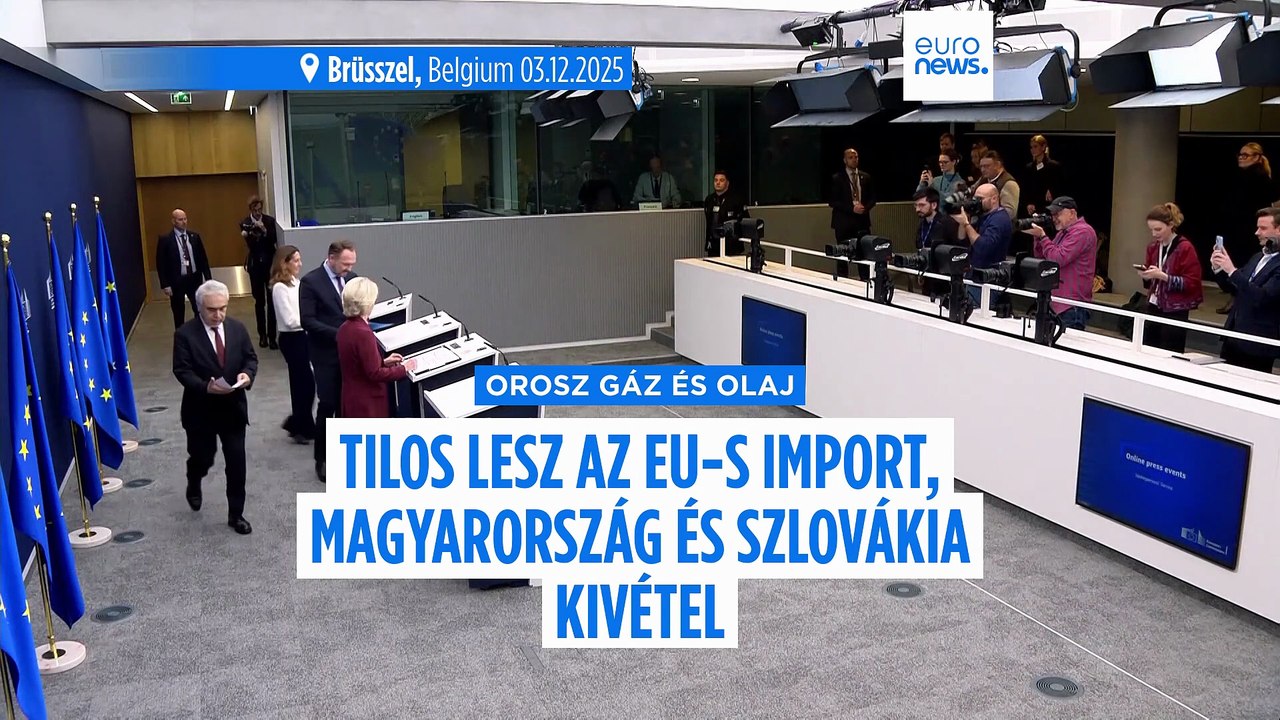 Megtiltja az orosz szénhidrogének importját az Európai Unió