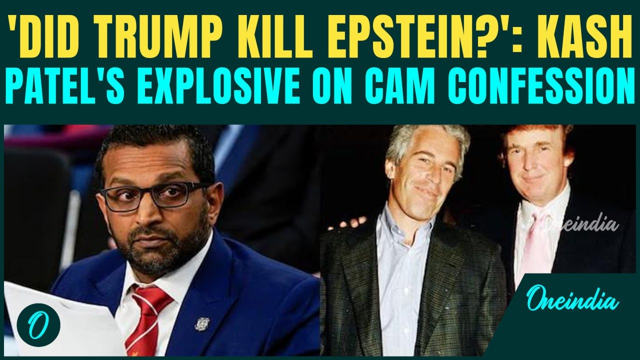 Trump KILLED Epstein? Kash Patel’s EXPLOSIVE Epstein Confession Video PLAYED LIVE | FULL VIDEO