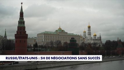 Russie/Etats-Unis : 5h de négociations sans succès