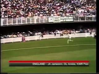 1975 CWC England vs India, 1st Match at London.