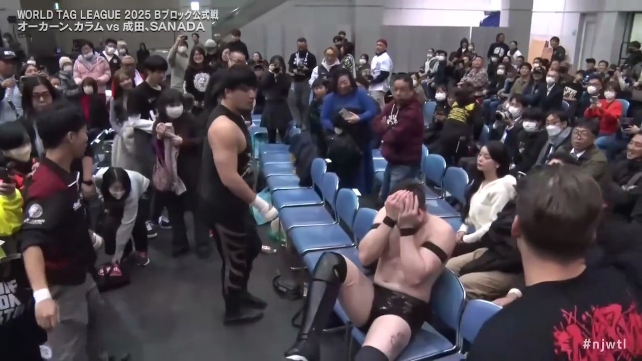 Callum Newman & Great-O-Khan vs. Ren Narita & SANADA - World Tag League 2025 Block B Match: NJPW World Tag League 2025 Day 10 (12/3/2025)