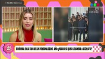 Julieta Poggio beboteó a Nico Occhiato