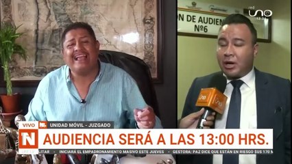 Audiencia cautelar de Ludwing Ledezma acusado por el delito de violación agravada