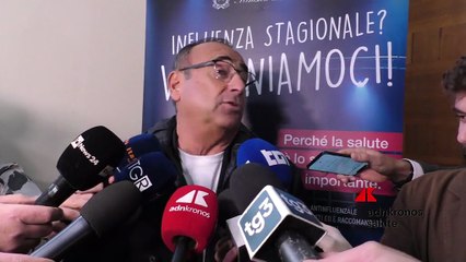 Influenza: Carlo Conti, ‘io 60enne vaccinato, spero lo facciano in tanti’