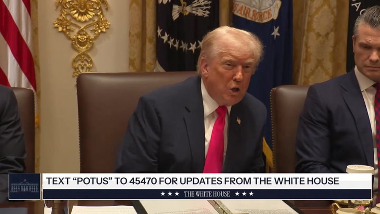 Trump and his cabinet can’t stop talking about Joe Biden during marathon meeting