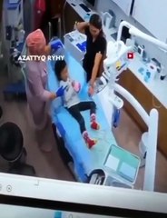 Graban a menor en sala de odontología previo a morir