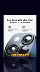 Eufy S340: Solar 360° No-Fee Security Cam