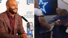 Dak Prescott shares emotional moment with Jerry Jones after Cowboys’ Thanksgiving win