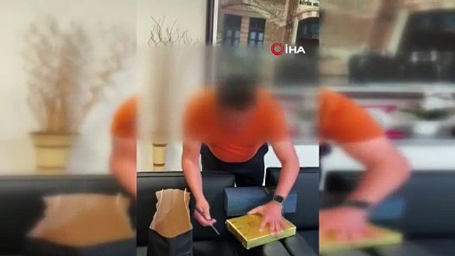 Baklava kutusunda 110 bin euro ile yakalanan başkan yardımcısı hakim karşısında!