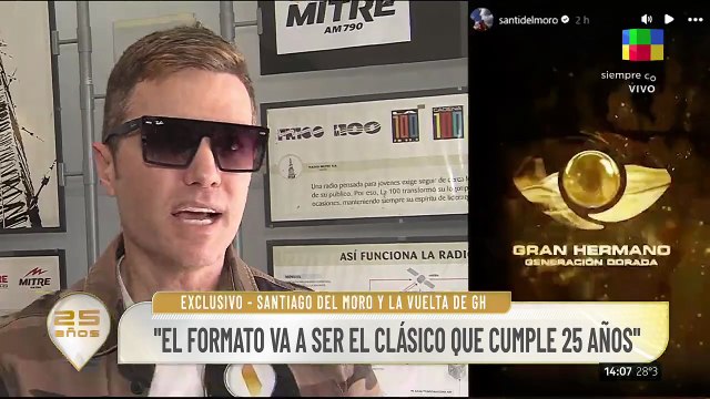 Santiago del Moro reveló lo que más inquieta a Marcela Tauro de entrar a Gran Hermano: Le jode que...