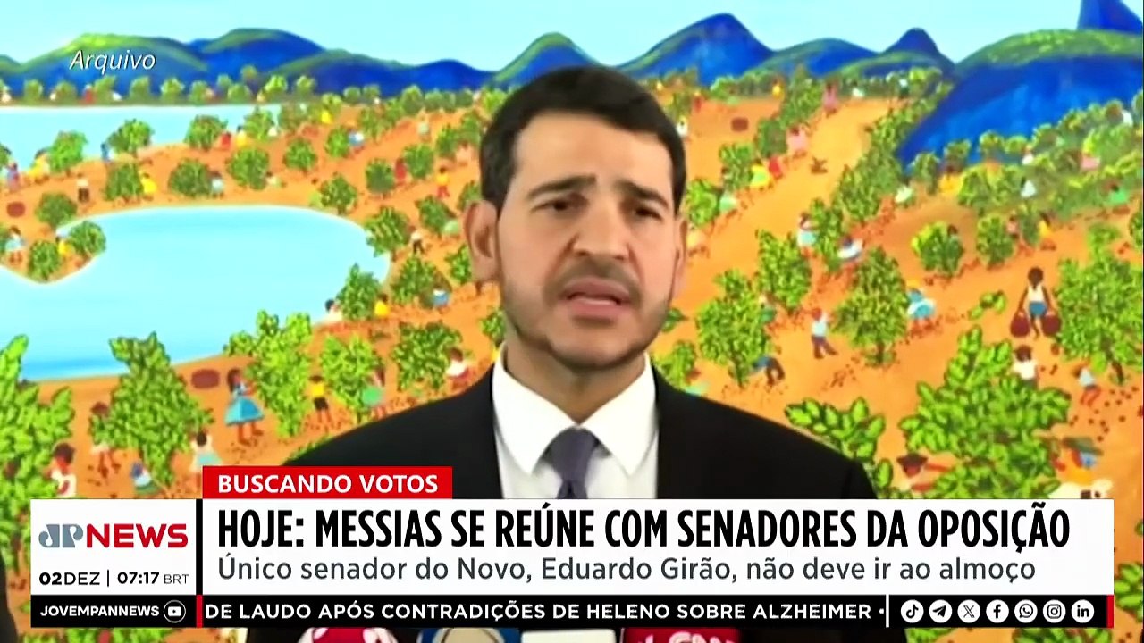 TRUMP DISCUTE VENEZUELA COM ASSESSORES | JORNAL DA MANHÃ - 02/12/225