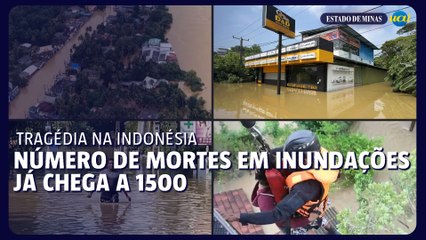 Inundações na Ásia provocaram mais de 1.500 mortes