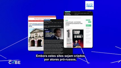 Estratégia de propaganda russa passa por imitar imprensa local de França