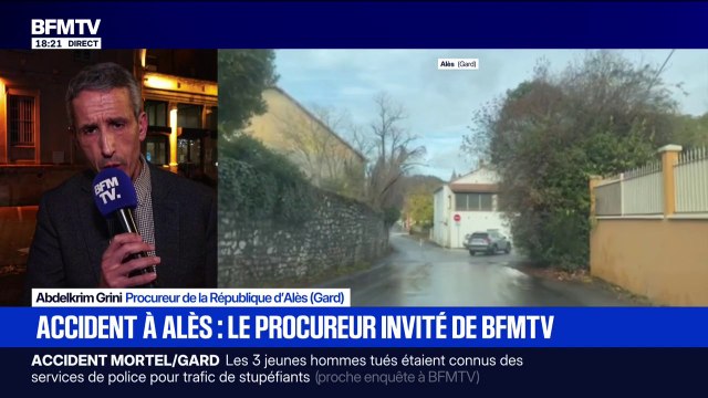 Accident de voiture à Alès: L'adolescent de 15 ans avait été interpellé pas plus tard que le week-end dernier à Alès sur un pont de deal , explique Abdelkrim Grini, procureur de la République d’Alès