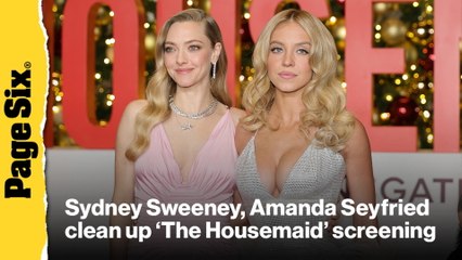 Sydney Sweeney, Amanda Seyfried, Michele Morrone and more attend 'The Housemaid' NYC screening