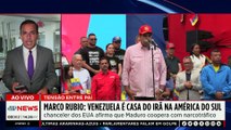 Marco Rubio ataca Venezuela e afirma que país é foco de instabilidade do Ocidente | TEMPO REAL