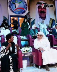 وزير الإعلام والثقافة وزير الدولة لشؤون الشباب عبدالرحمن المطيري يفتتح البطولة الأولى لأندية غرب آسيا للكرة الطائرة للسيدات