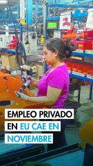Sector privado de Estados Unidos eliminó 32,000 empleos durante noviembre