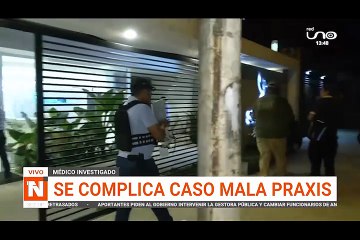 DENUNCIAN MALA PRAXIS