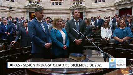 María Elena Velázquez le dedicó su jura a Guillermo Moreno