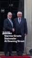 Starmer Greets Steinmeier At Downing Street