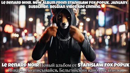 Le Renard Noir — le nouvel album de Stanislaw Fox Popuk.