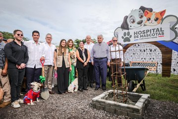Hospital de Mascotas es puesto en marcha con la primera palada, la apertura se proyecta para 2027