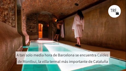 El balneario a media hora de Barcelona ideal para hacer una escapada en diciembre: el lujo de bañarse en depósitos termales del siglo XVIII