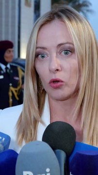 Meloni - Manama, dichiarazioni alla stampa al termine del Vertice del Consiglio di Cooperazione del Golfo. (03.12.25)