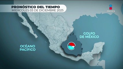 Pronóstico del Tiempo 3 de diciembre de 2025 | DPC con Paola Rojas