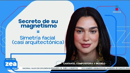 Dua Lipa: Análisis de rostro
