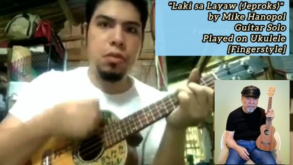 LAKI SA LAYAW (JEPROKS) by Mike Hanopol, Guitar Solo Played on Ukulele [Fingerstyle]