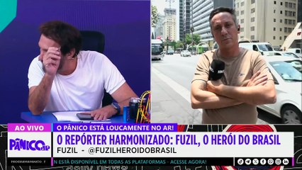 VAI DESISTIR DE SER REPÓRTER? FUZIL É ENVIADO À PISTA DE PATINAÇÃO E DÁ GELO NO PROGRAMA!