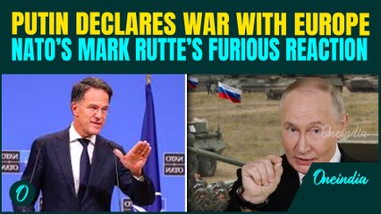 Russia-Europe WAR ALERT: Putin’s Explosive Declaration TRIGGERS NATO MELTDOWN — Rutte BEGS Trump