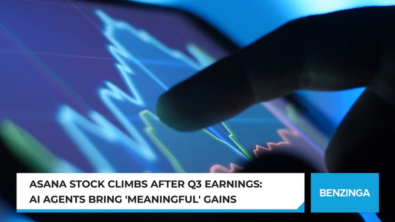 Asana Stock Climbs After Q3 Earnings: AI Agents Bring 'Meaningful' Gains