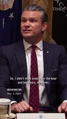 War Secretary Hegseth Cites 'Fog of War' In Defense of Venezuelan Boat Strike [VERTICAL]