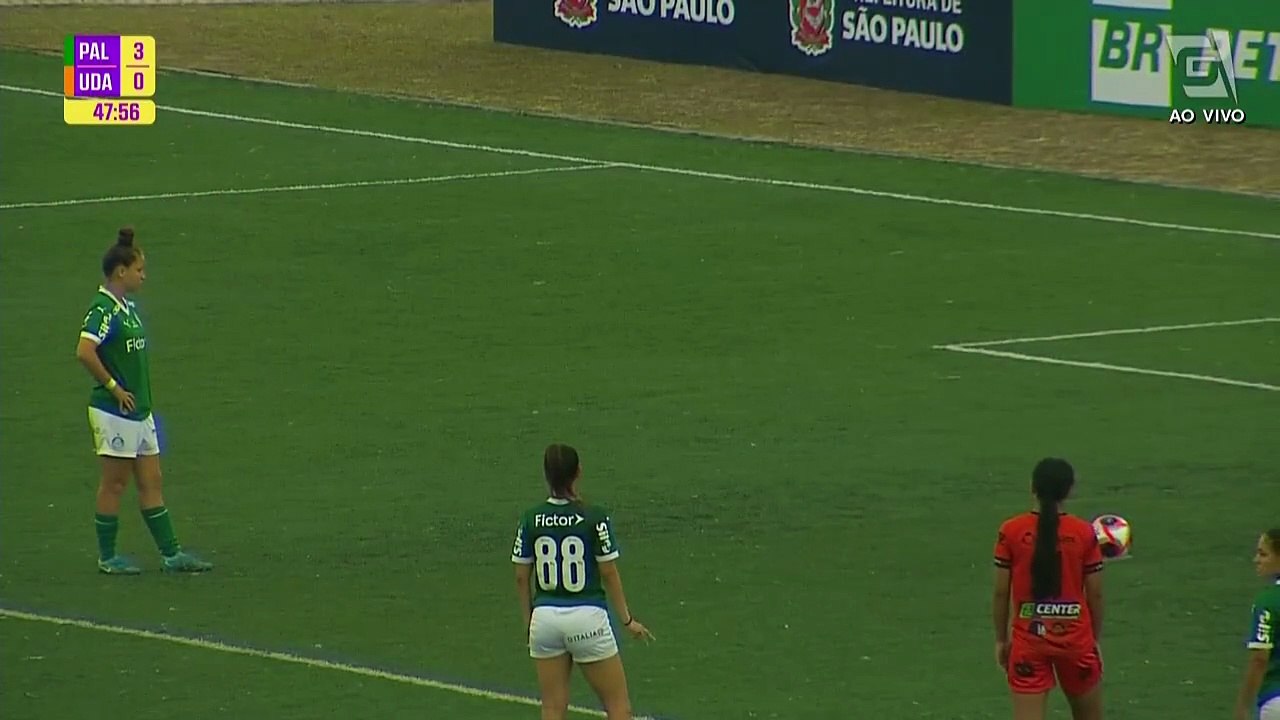Assista ao quarto gol do Palmeiras contra o UDA