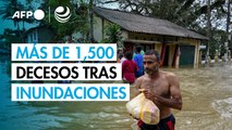 Balance de las inundaciones que azotan varios países de Asia supera los 1.500 muertos