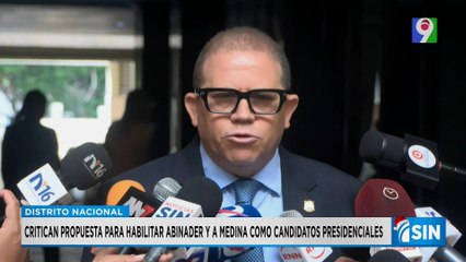 Opiniones encontradas por habilitación de Abinader y Medina | Primera Emisión SIN