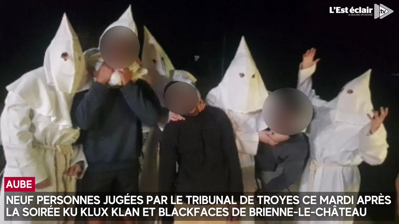 Soirée Ku Klux Klan et blackfaces : neuf personnes jugées par le tribunal de Troyes ce mardi