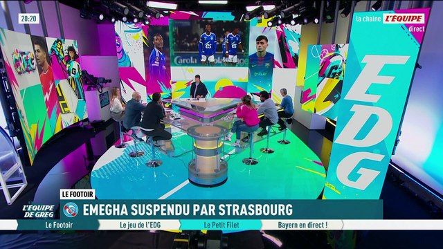 Le capitaine Emegha a été suspendu par Strasbourg - Foot - Ligue 1 - Strasbourg