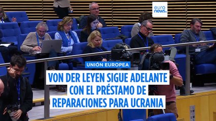 Von der Leyen sigue adelante con el préstamo de reparaciones para Ucrania pese al rechazo belga