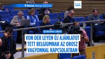 Új ajánlatot tett az Európai Bizottság Belgiumnak a befagyasztott orosz vagyon felhasználásáról