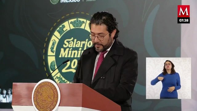 Gobierno anuncia incremento histórico al salario mínimo