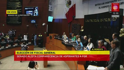 ÚLTIMA HORA: Senado alista comparecencias de aspirantes a la FGR
