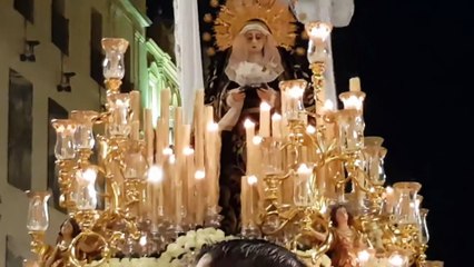 La Soledad de San Lorenzo por la Avenida de la Constitución  2014 parte 8