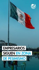 Confianza empresarial cae y se mantiene en pesimismo